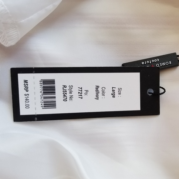 Romeo + Juliet Couture Striped Tie Waist Jumpsuit - Picture 5 of 7